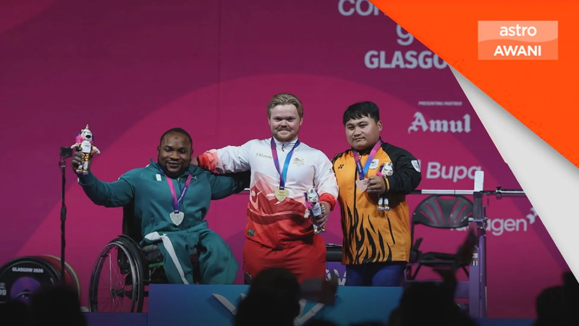 Bonnie sumbang pingat pertama kontijen Malaysia, raih gangsa