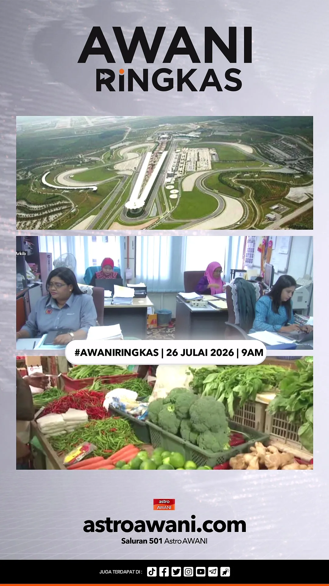 #AWANIRingkas 26 Julai 2026 | 9AM