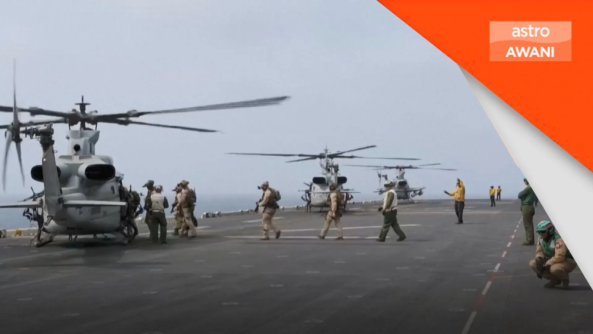 CENTCOM dakwa lumpuhkan kapal tangki cuba langgar sekatan laut ke Iran