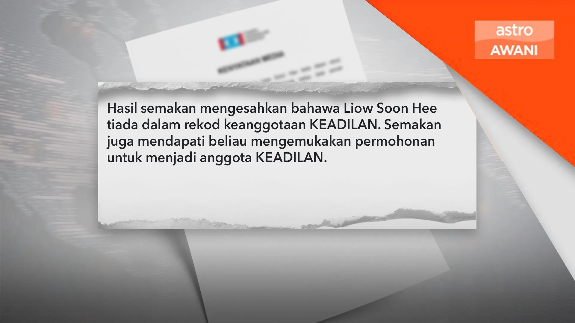 Gambar pakai baju AMK, PKR nafi Nicky Liow ahli parti