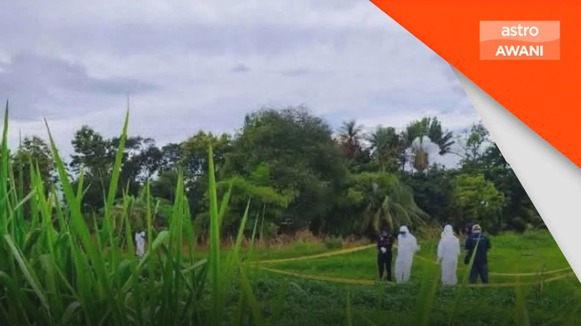 Jenayah: Bungkusan Guni Disyaki Berisi Rangka Manusia Ditemukan