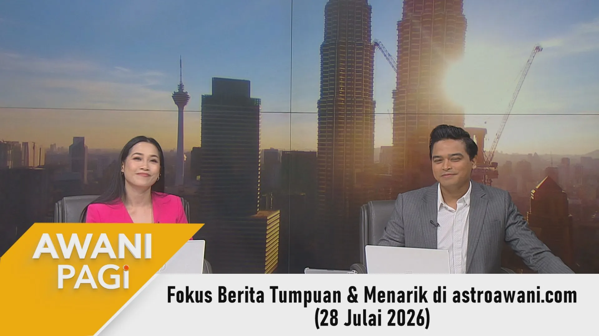 AWANI Pagi: Berita tumpuan & menarik di astroawani.com [28 Julai 2026]