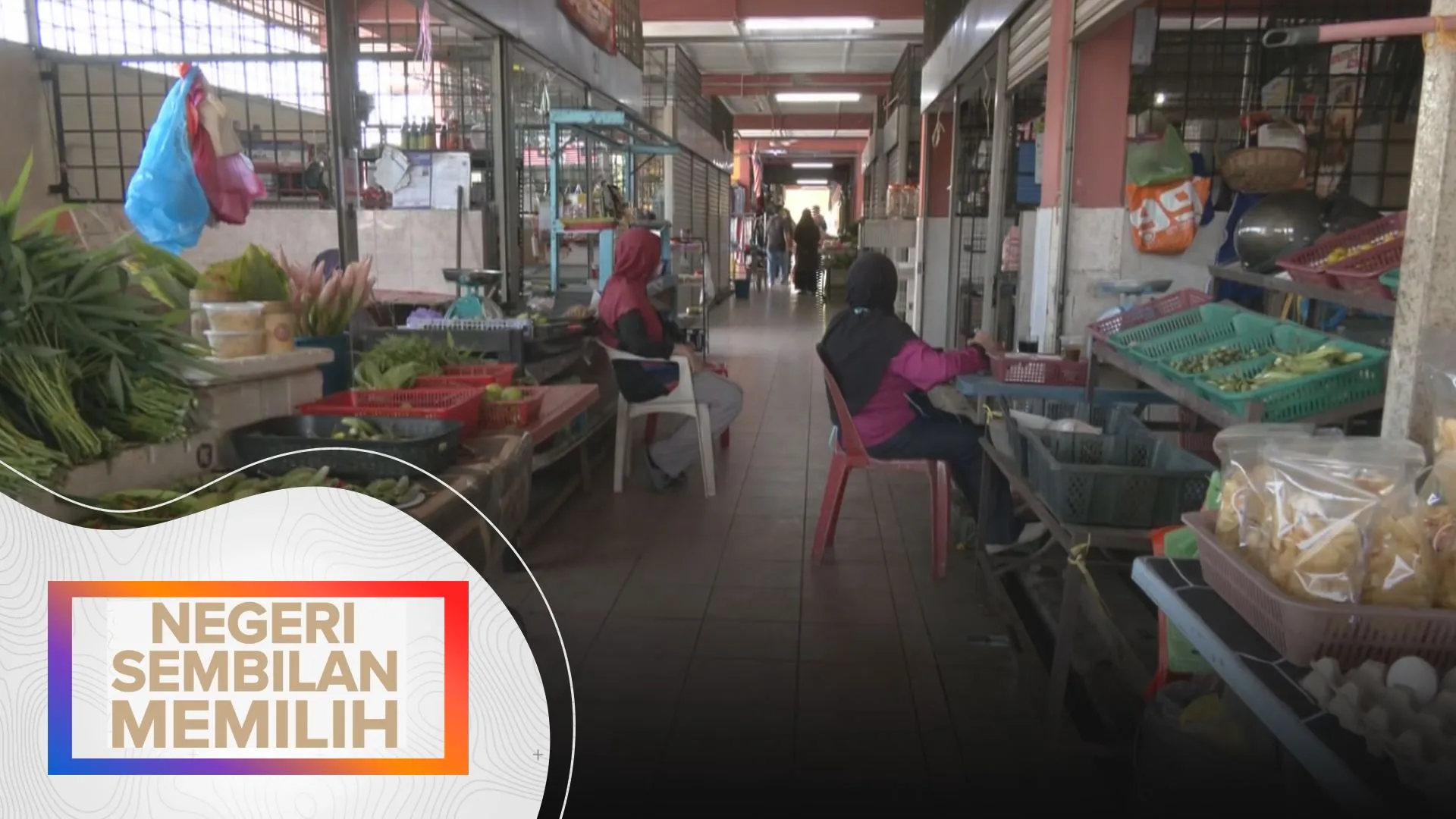 "Lengang sampai boleh main bola", luah peniaga Pasar Awam Kuala Klawang