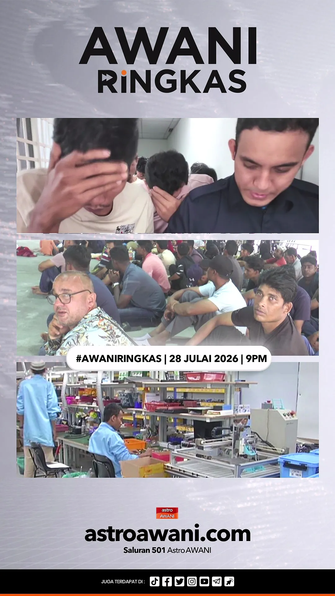 #AWANIRingkas 28 Julai 2026 | 9PM