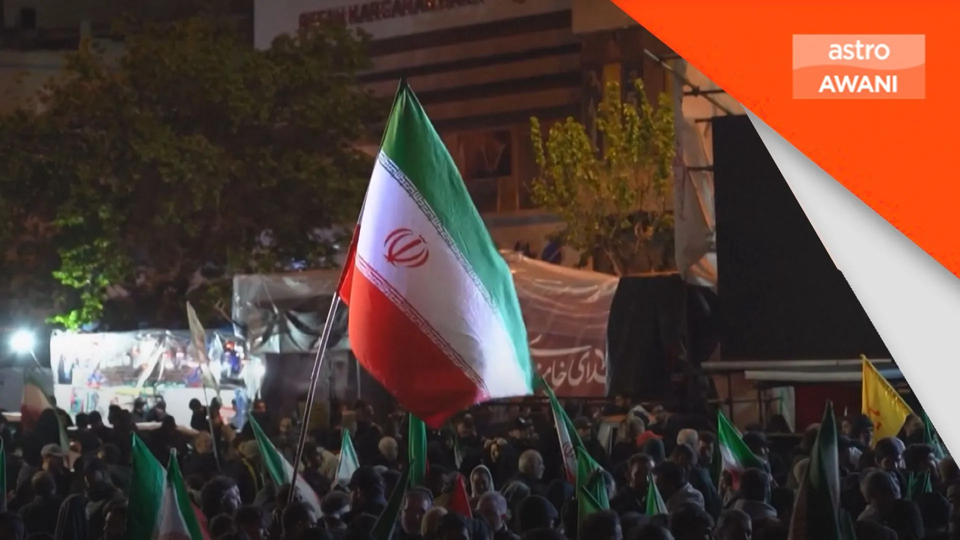 Iran lancar serangan, tempoh tenang berakhir