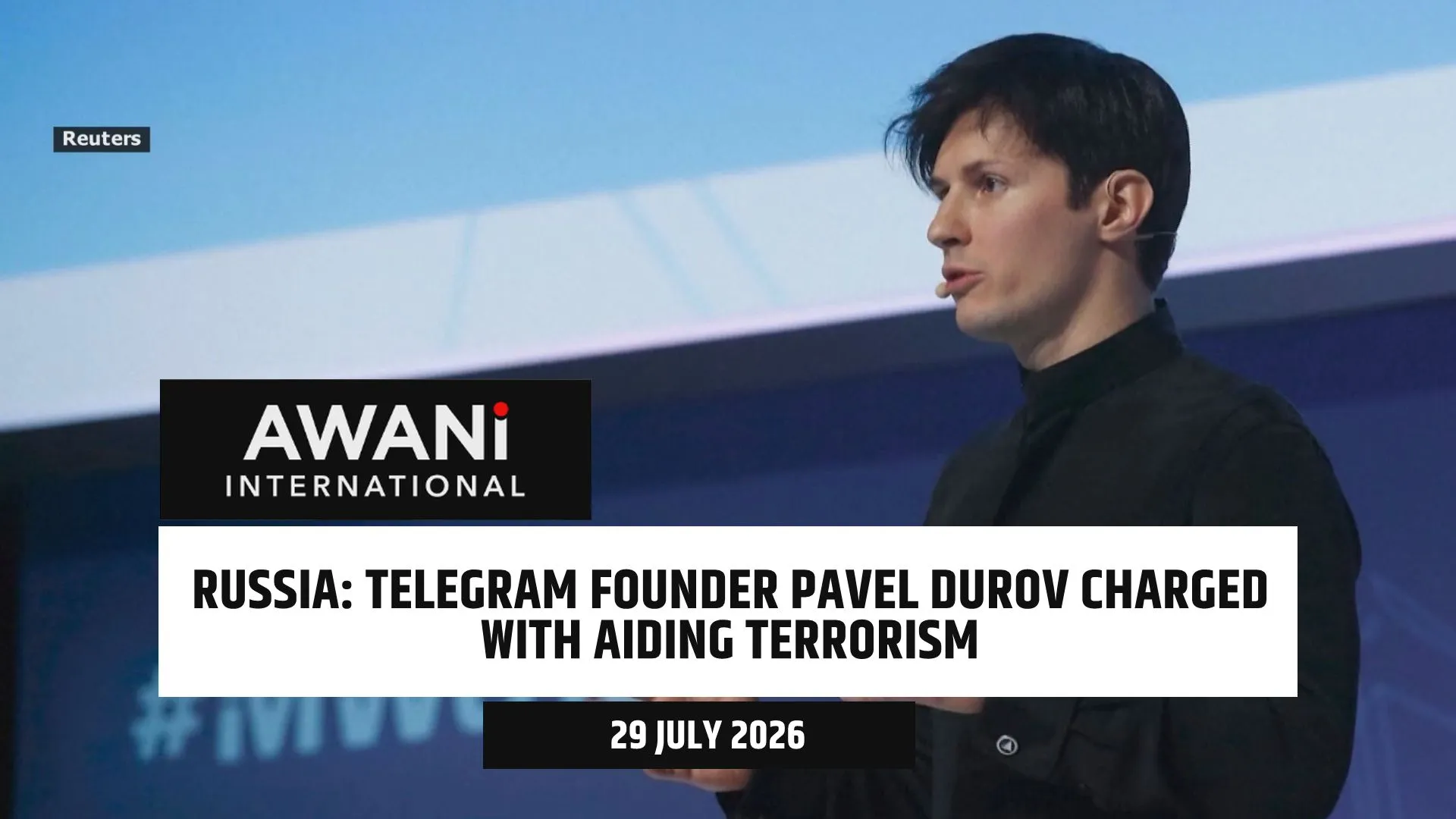 Telegram founder Pavel Durov charged with aiding terrorism