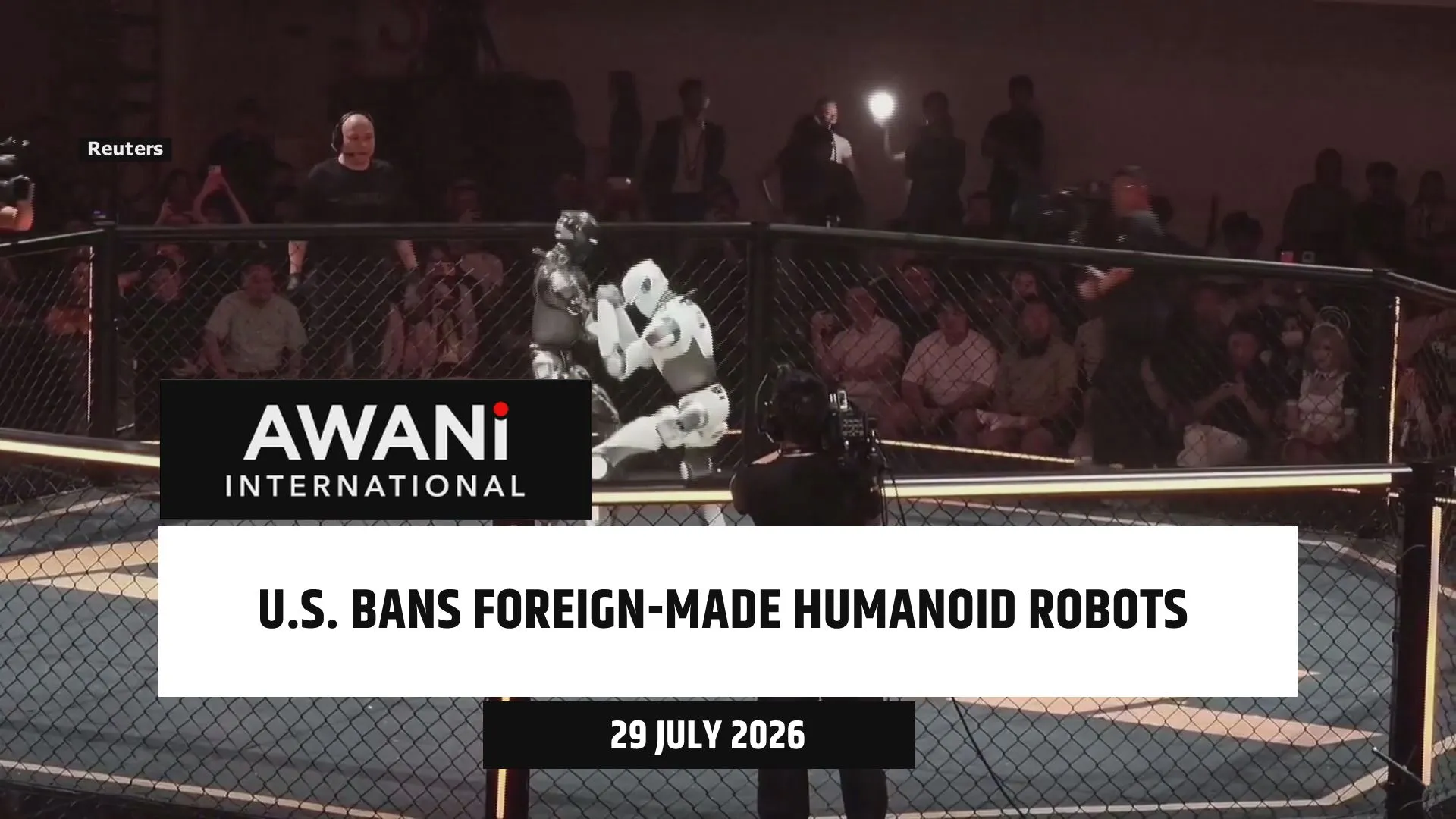 U.S. bans foreign-made humanoid robots