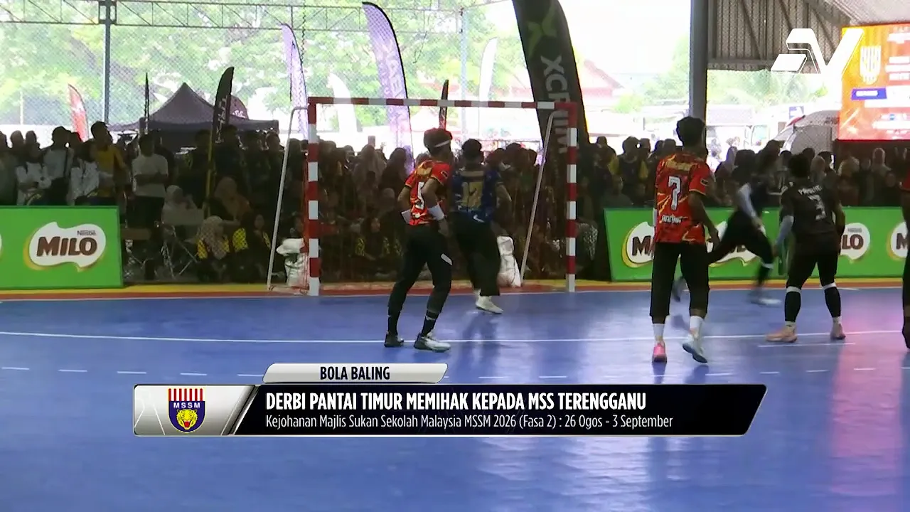 MSS Terengganu muncul juara acara bola baling lelaki tewaskan MSS Pahang 16-11