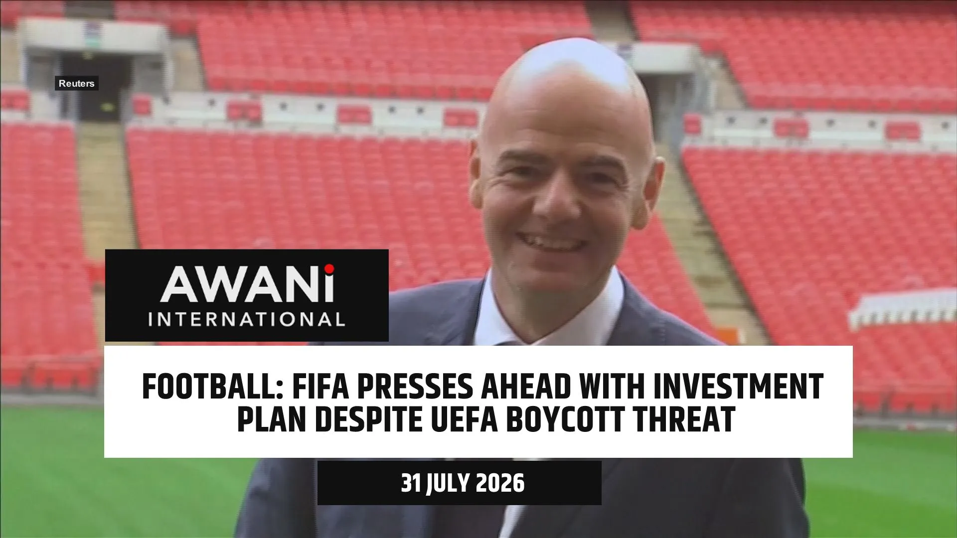 FIFA presses ahead with investment plan despite UEFA boycott threat