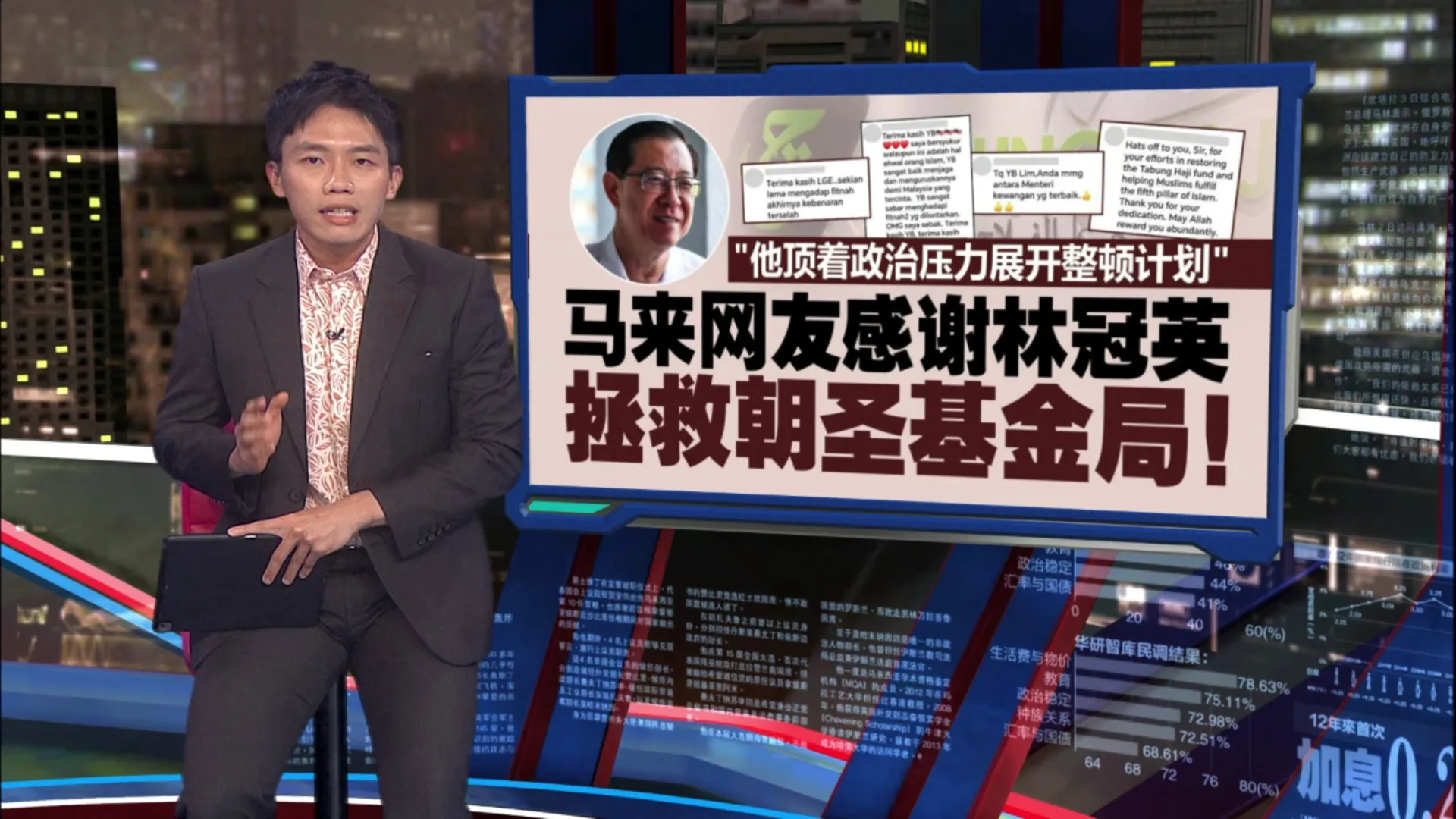 朝圣基金局认2018年靠政府“拯救”   林冠英获马来网民感谢