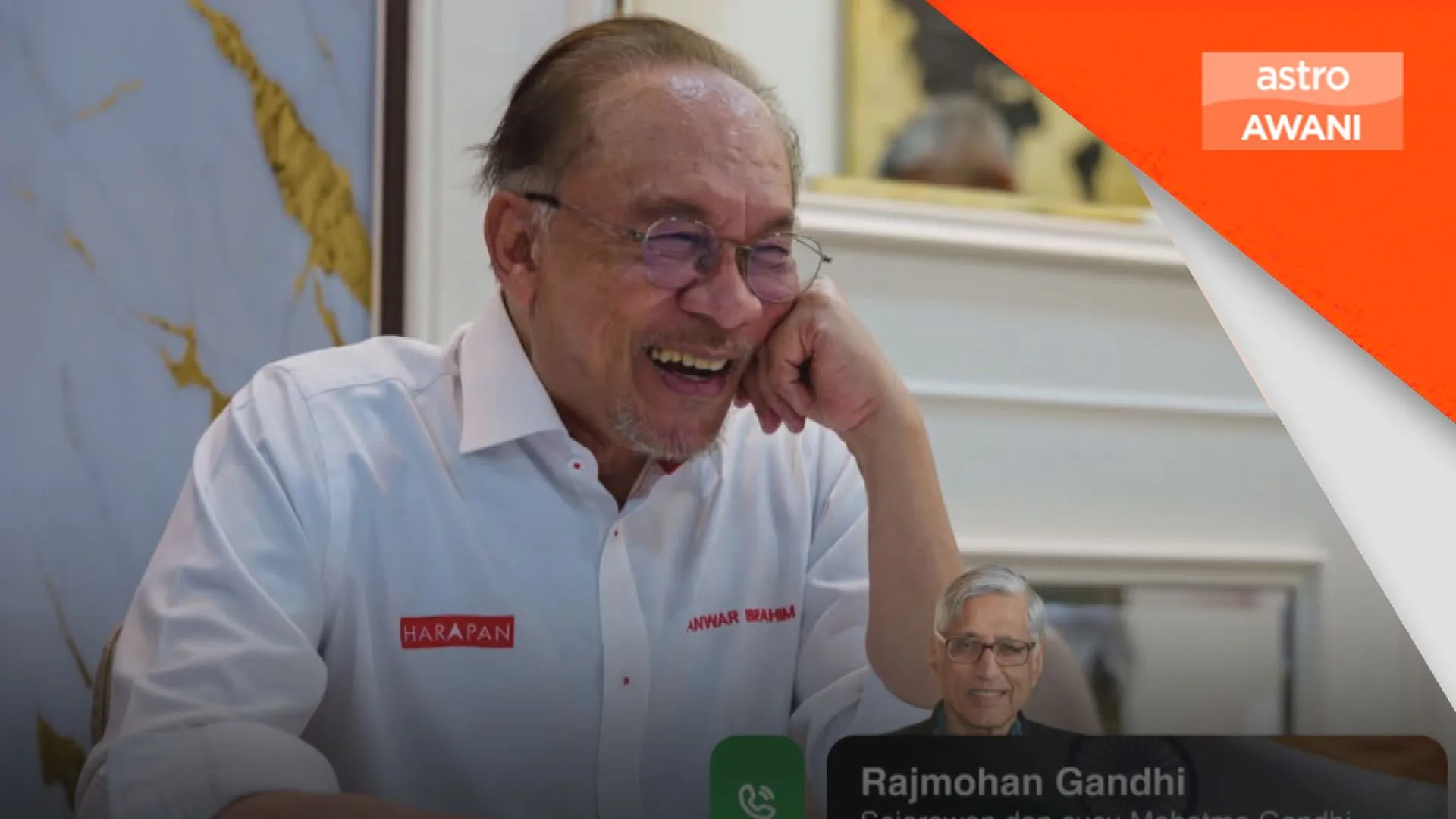 PM Anwar undang cucu Mahatma Gandhi berkunjung ke Malaysia tahun depan