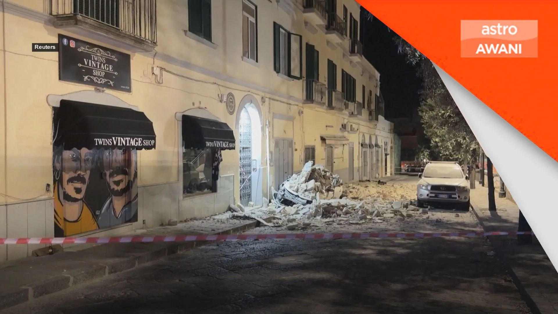 Lebih 20 cedera akibat gempa bumi di Itali