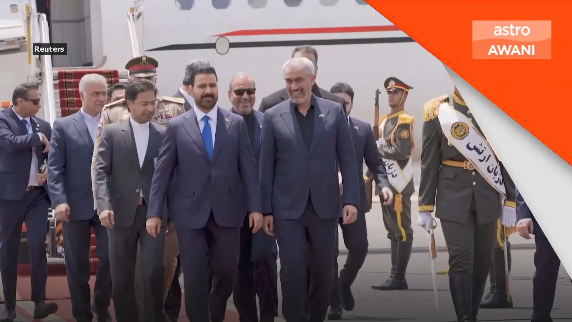PM Iraq tiba di Tehran, bincang kerjasama dua hala