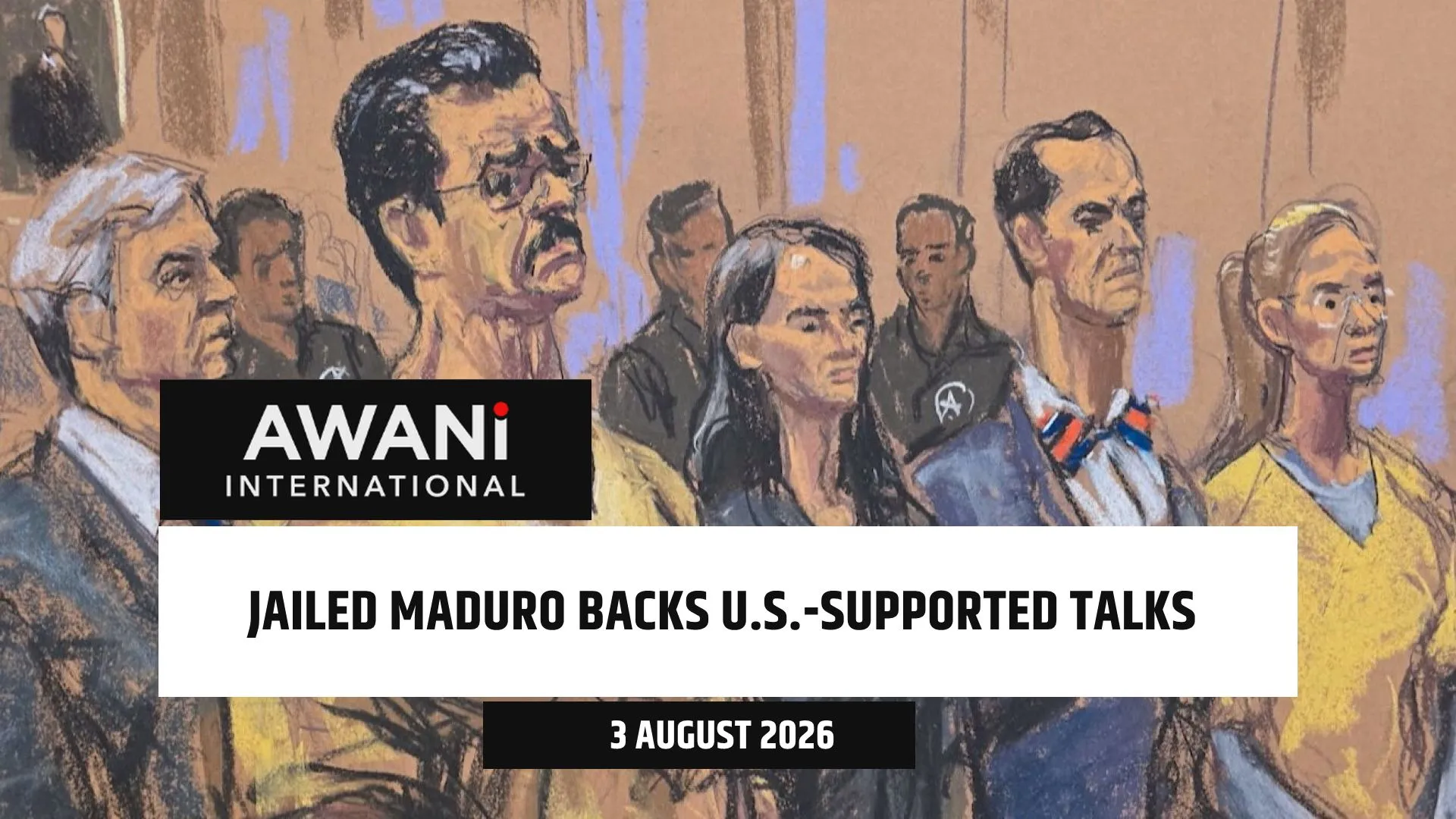 Jailed Maduro backs U.S.-supported Venezuela talks