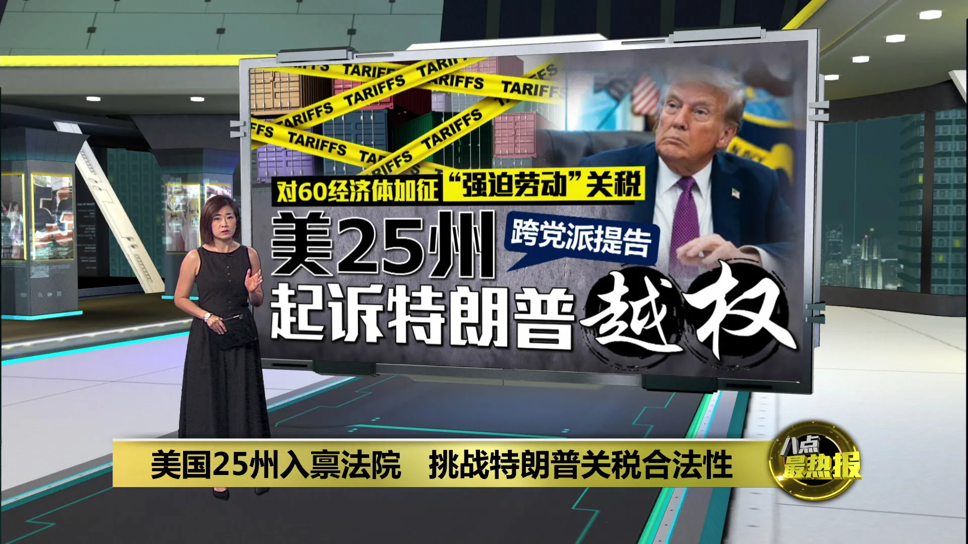60经济体遭征“强迫劳动”关税　25民主党州提告特朗普越权
