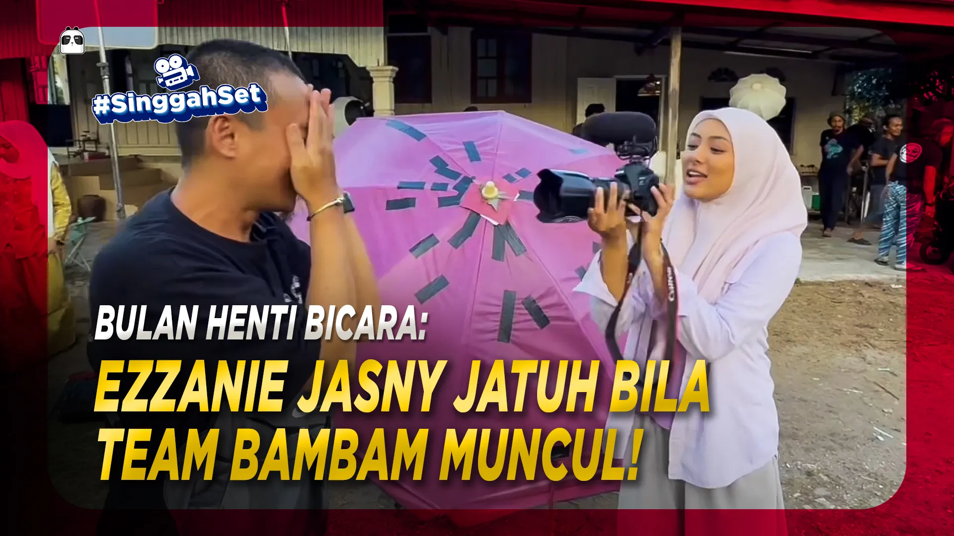 Ezzanie Jasny Jatuh Bila Team BamBam Muncul di Terengganu! | #SinggahSet