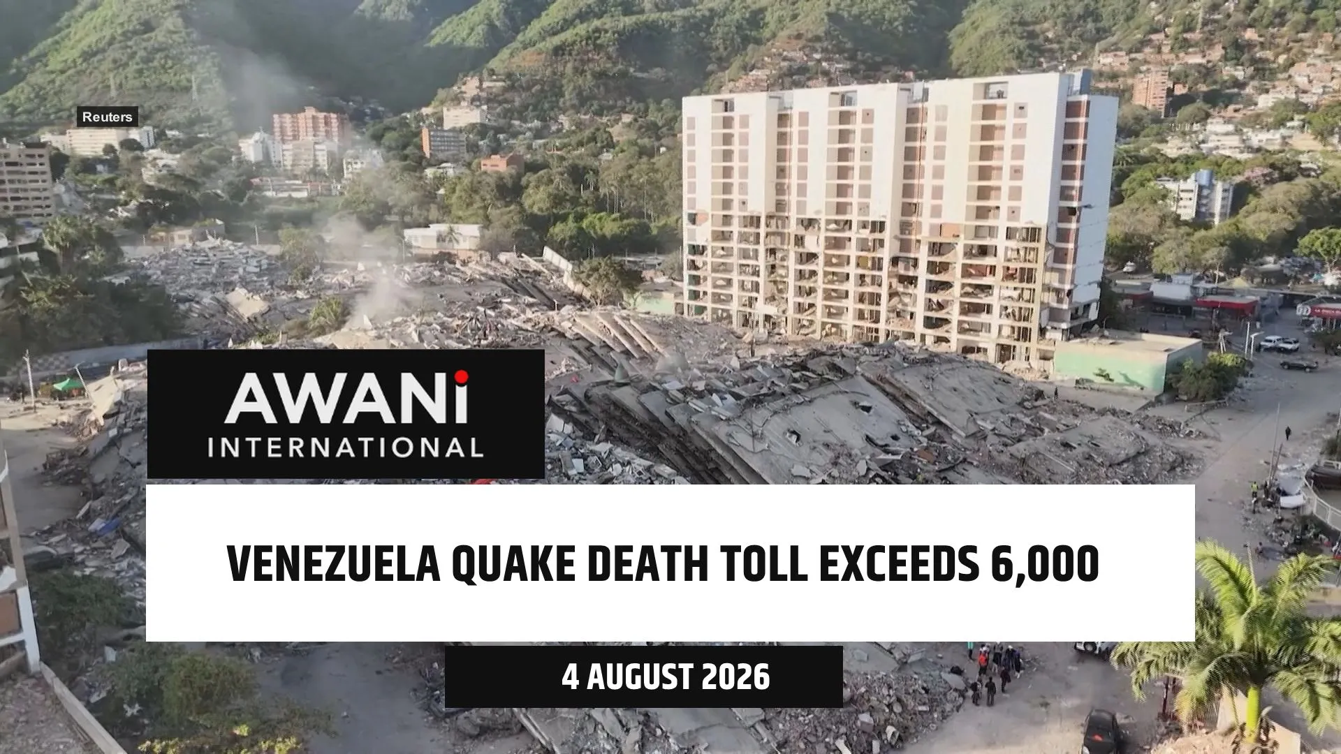 Venezuela quake death toll exceeds 6,000