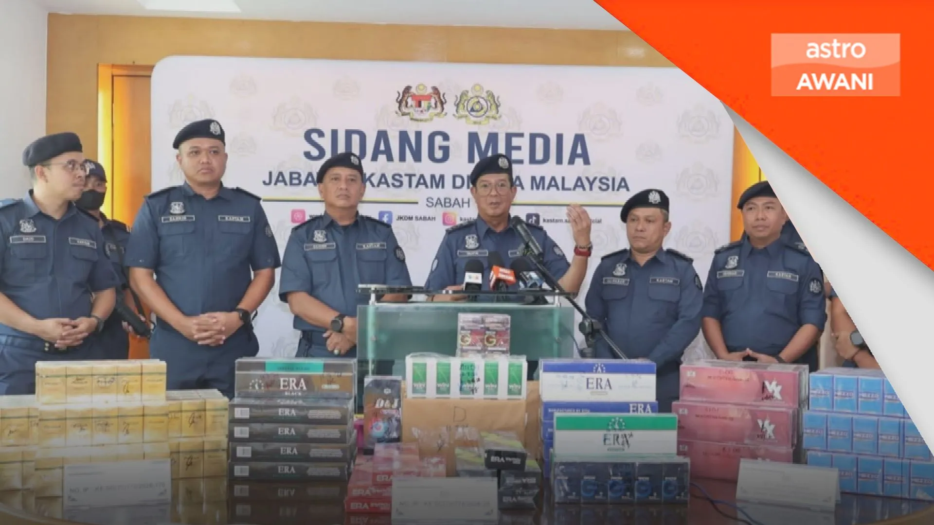 JKDM sabah tumpas cubaan seludup barang bersubsidi dan rokok