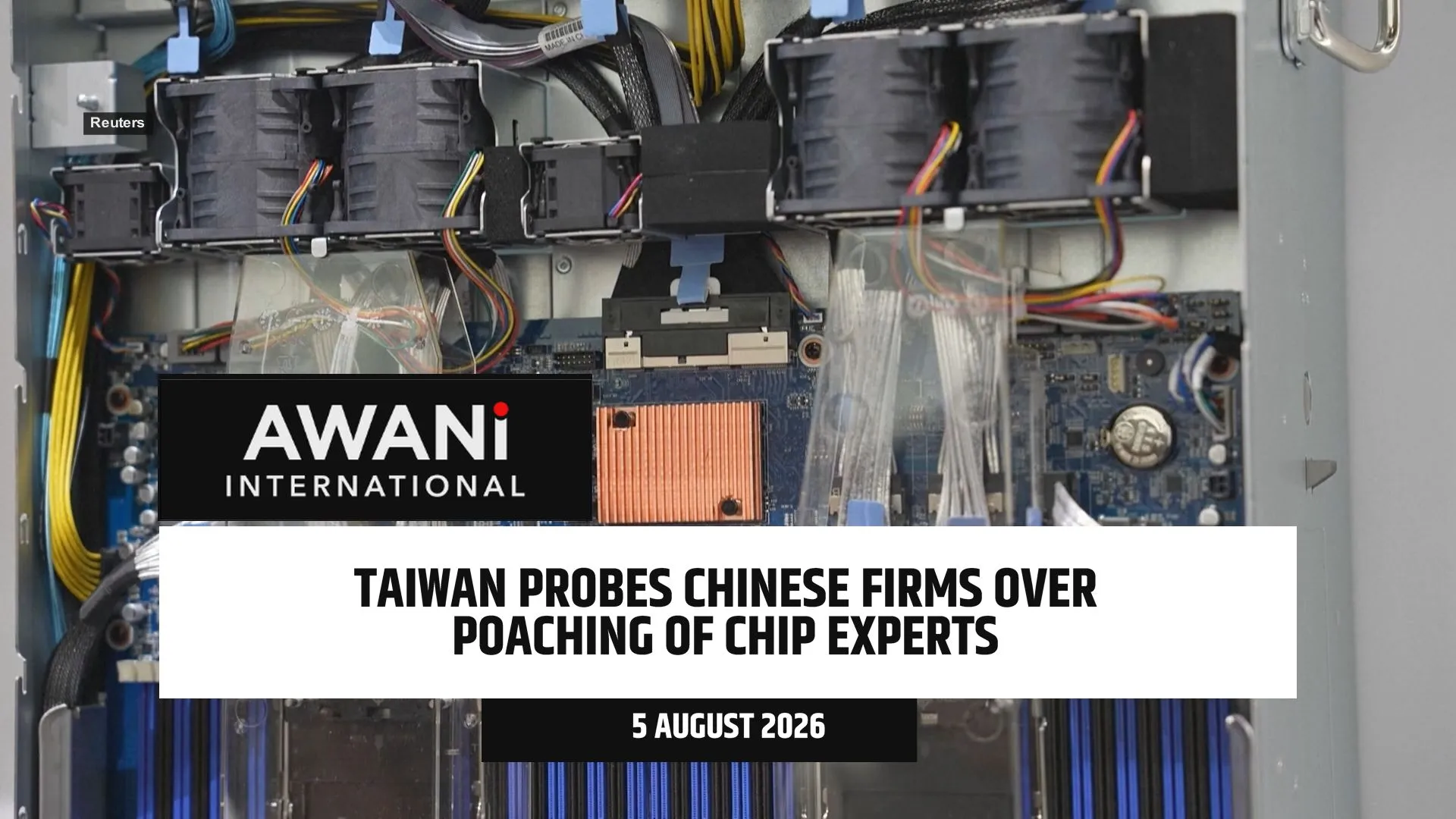 Taiwan probes Chinese firms over poaching of chip experts