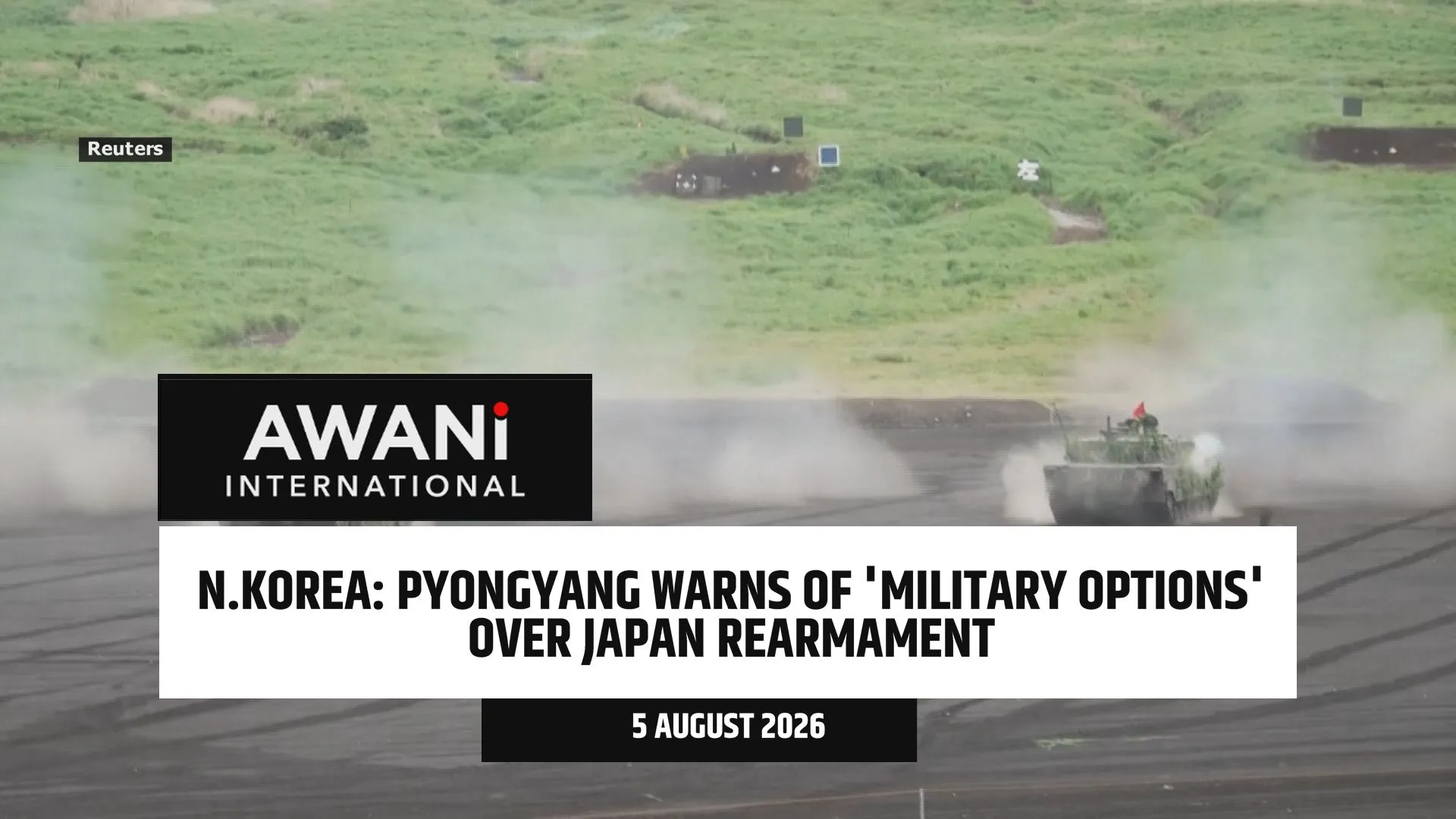 N.Korea warns of 'military option's over Japan rearmament