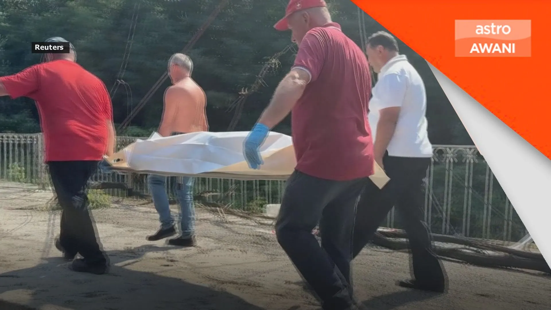 Rusia serang kemudahan logistik di Kyiv, lapan maut