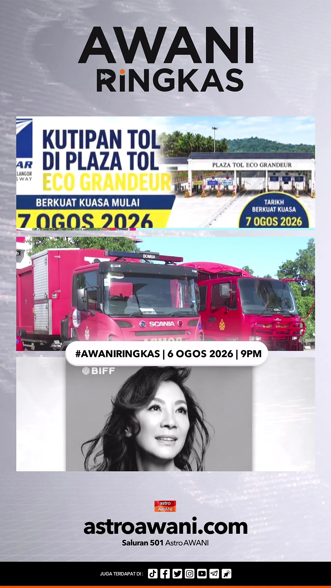 #AWANIRingkas 6 Ogos 2026 | 9PM