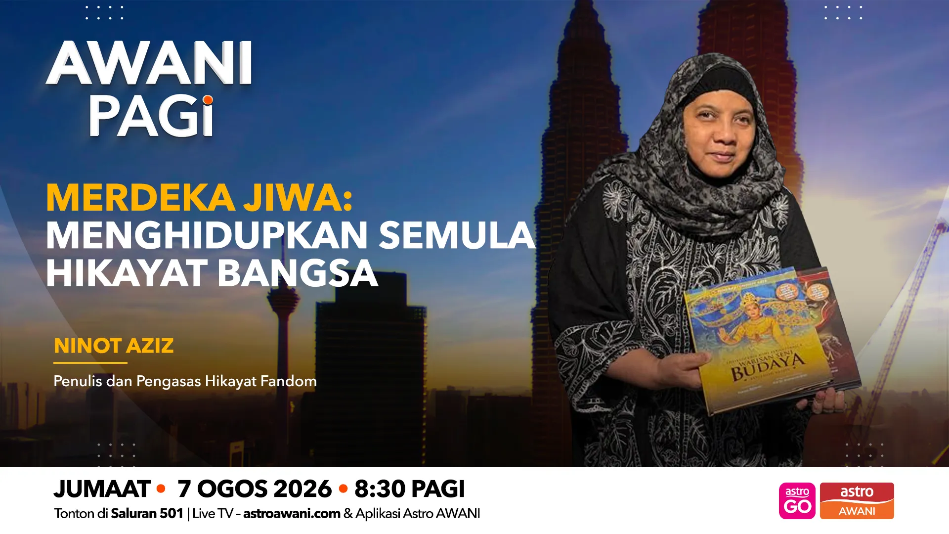 AWANI Pagi: Merdeka Jiwa | Menghidupkan Semula Hikayat Bangsa