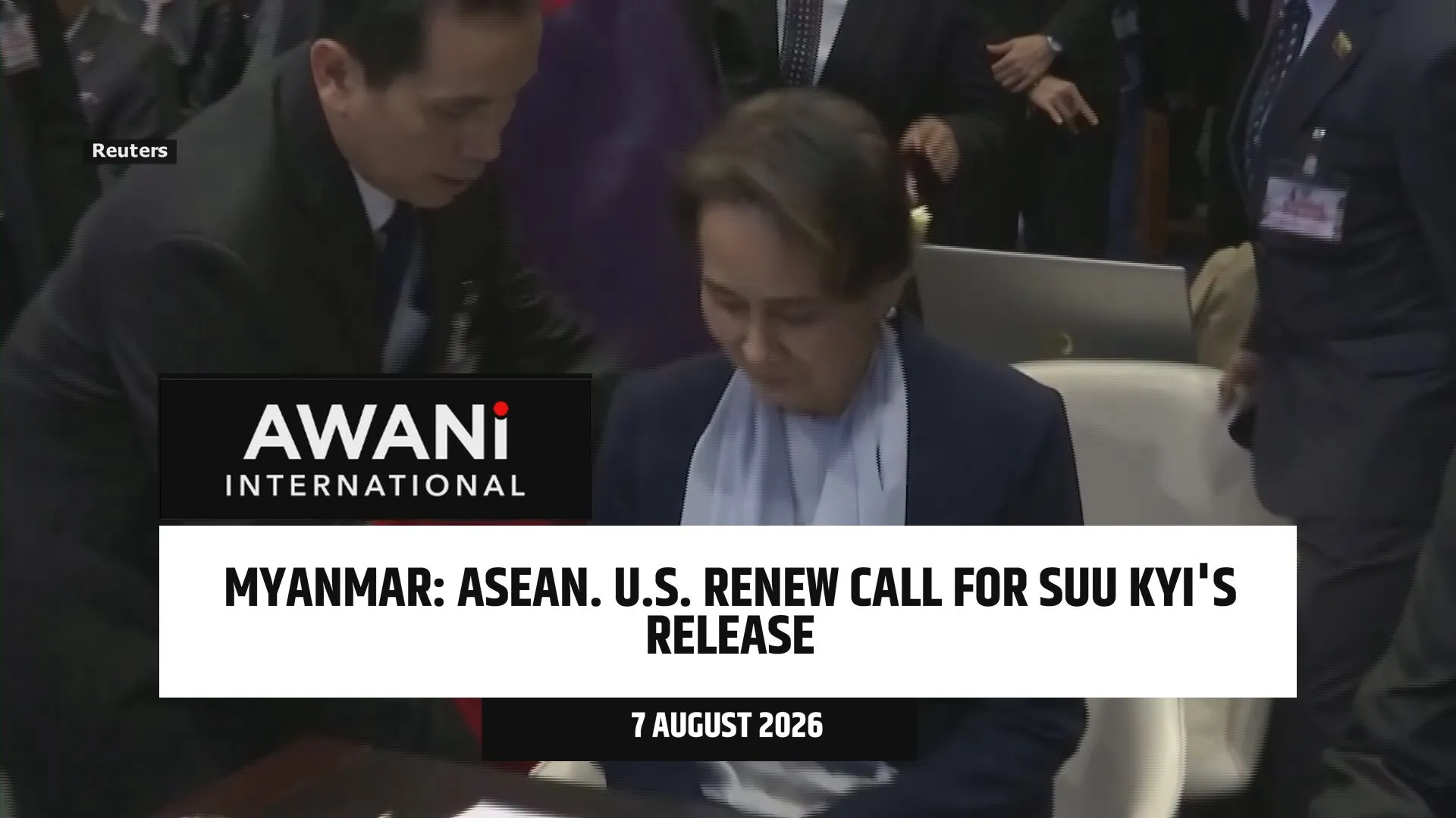 ASEAN. U.S. renew call for Suu Kyi's release