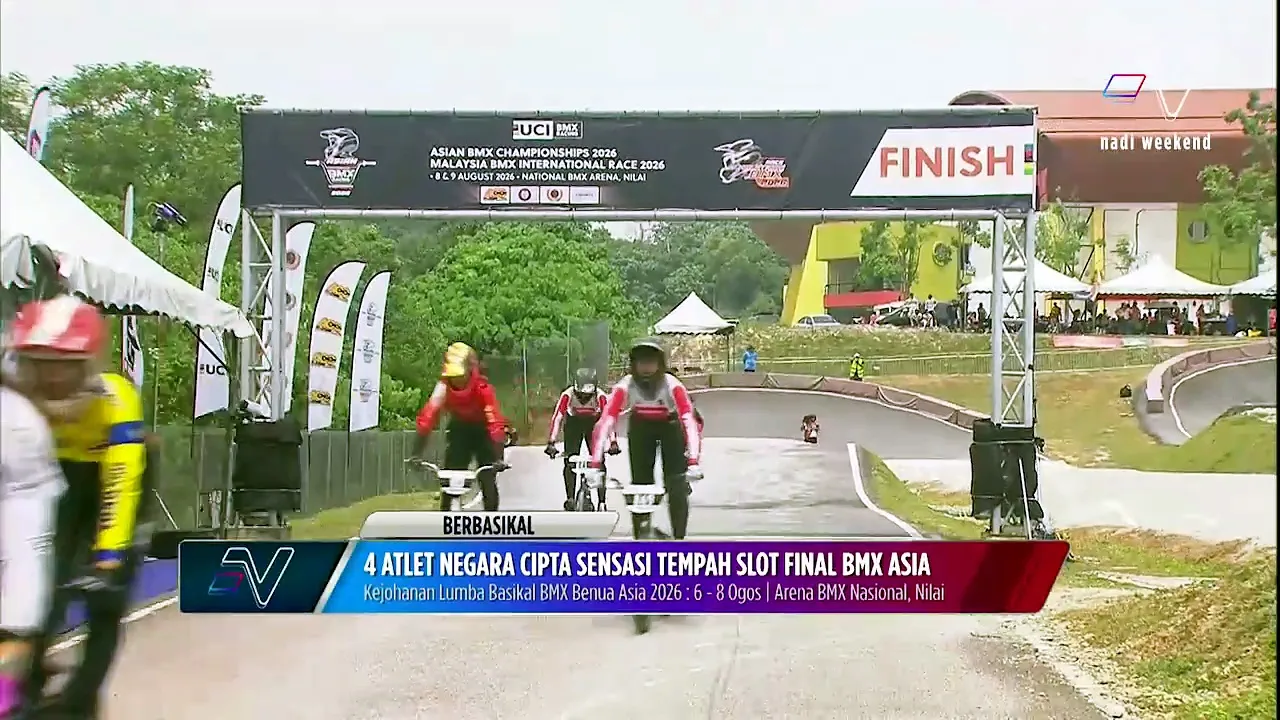 Kembalinya kejohanan BMX di Nilai buat kali kedua memberi kesan domino positif buat skuad negara
