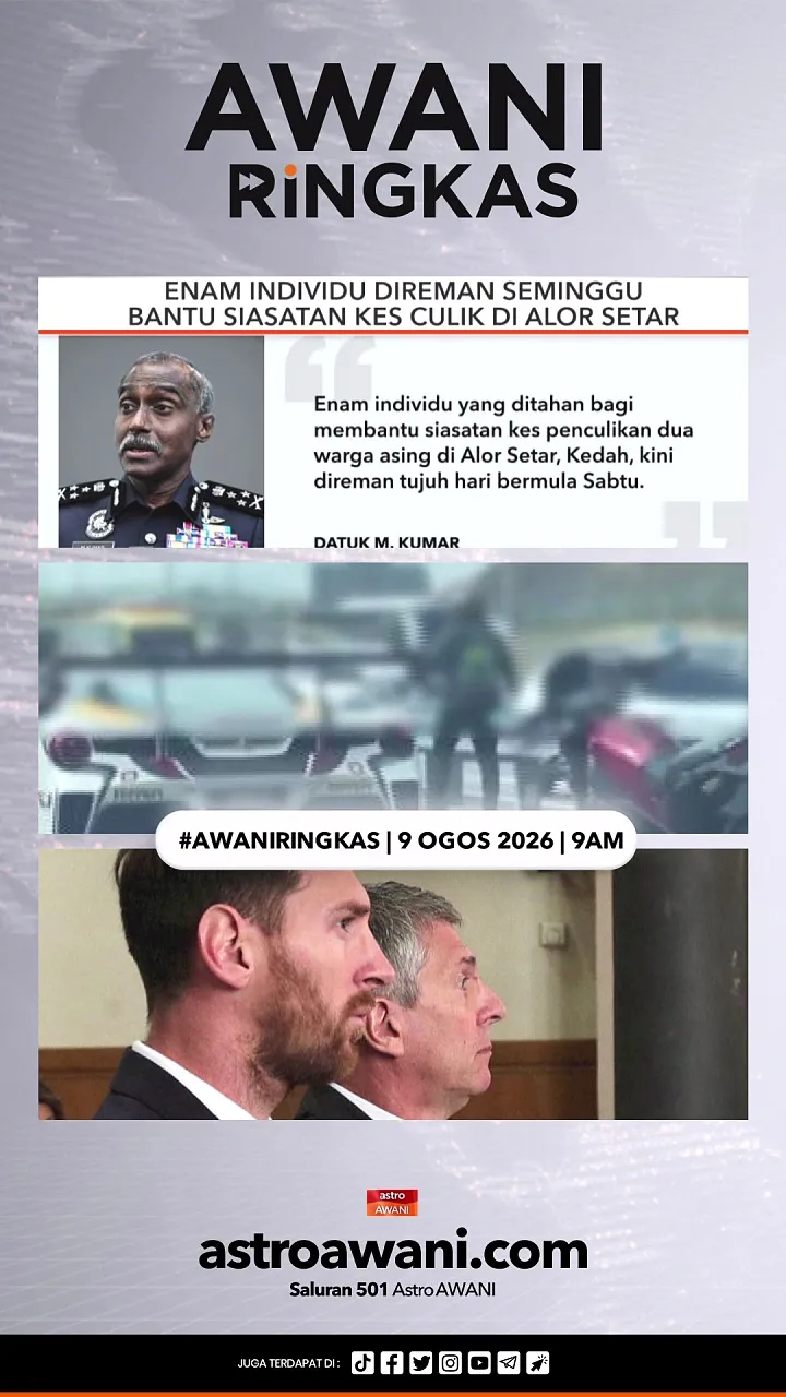 #AWANIRingkas 9 Ogos 2026 | 9AM