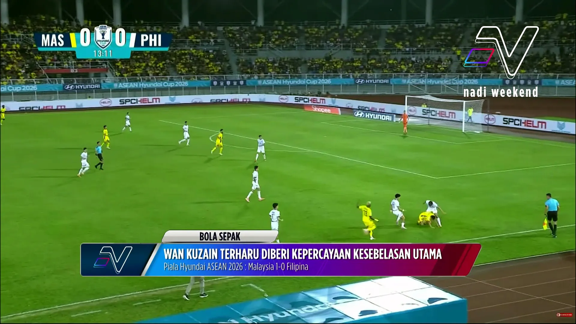 Wan Kuzain teruja barisi kesebelasan utama & harap sokongan buat Harimau Malaya