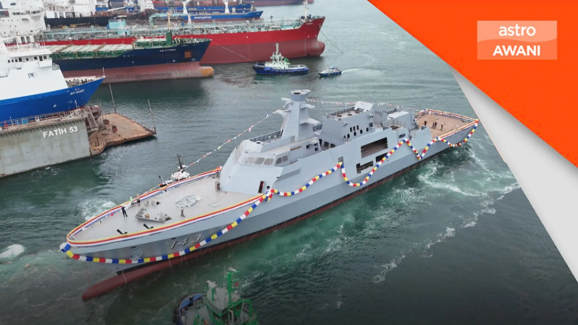 Kapal LMSB2 ketiga TLDM dinamakan Tunku Osman Jewa