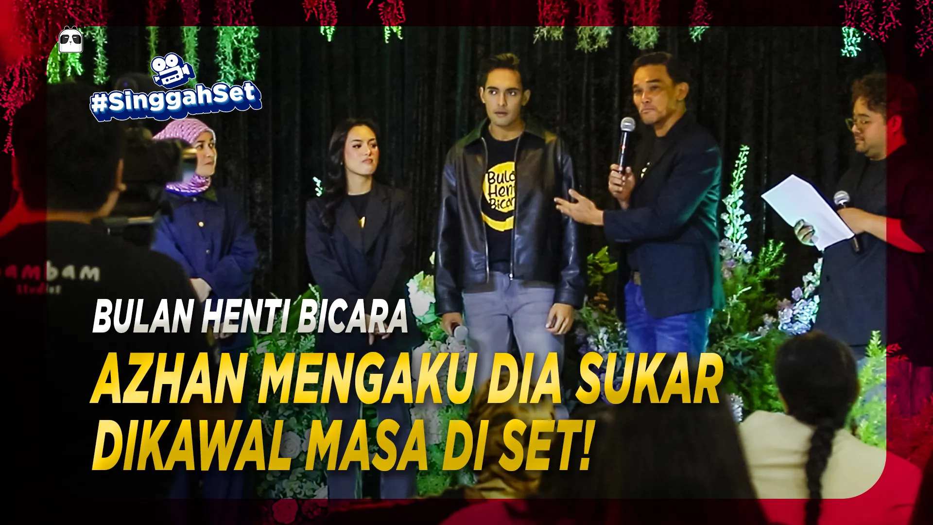 AZHAN MENGAKU DIA SUKAR DIKAWAL MASA DI SET! | #SinggahSet