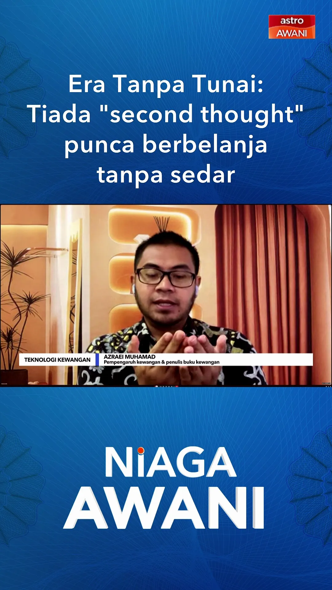 Era Tanpa Tunai: Tiada "second thought" punca berbelanja tanpa sedar.