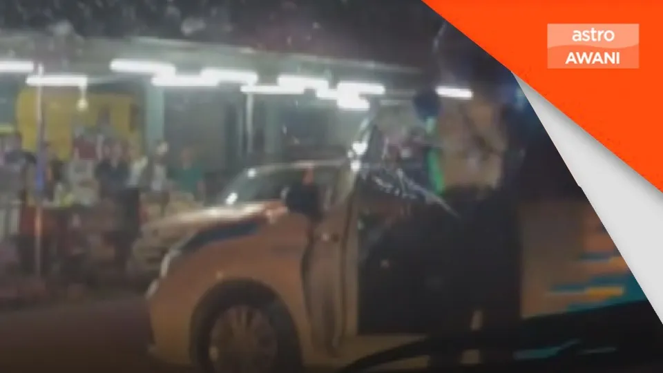 Penduduk cemas wanita mengamuk, pegang dua pisau