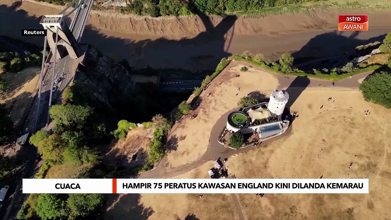 Hampir 75 peratus England kini dilanda kemarau