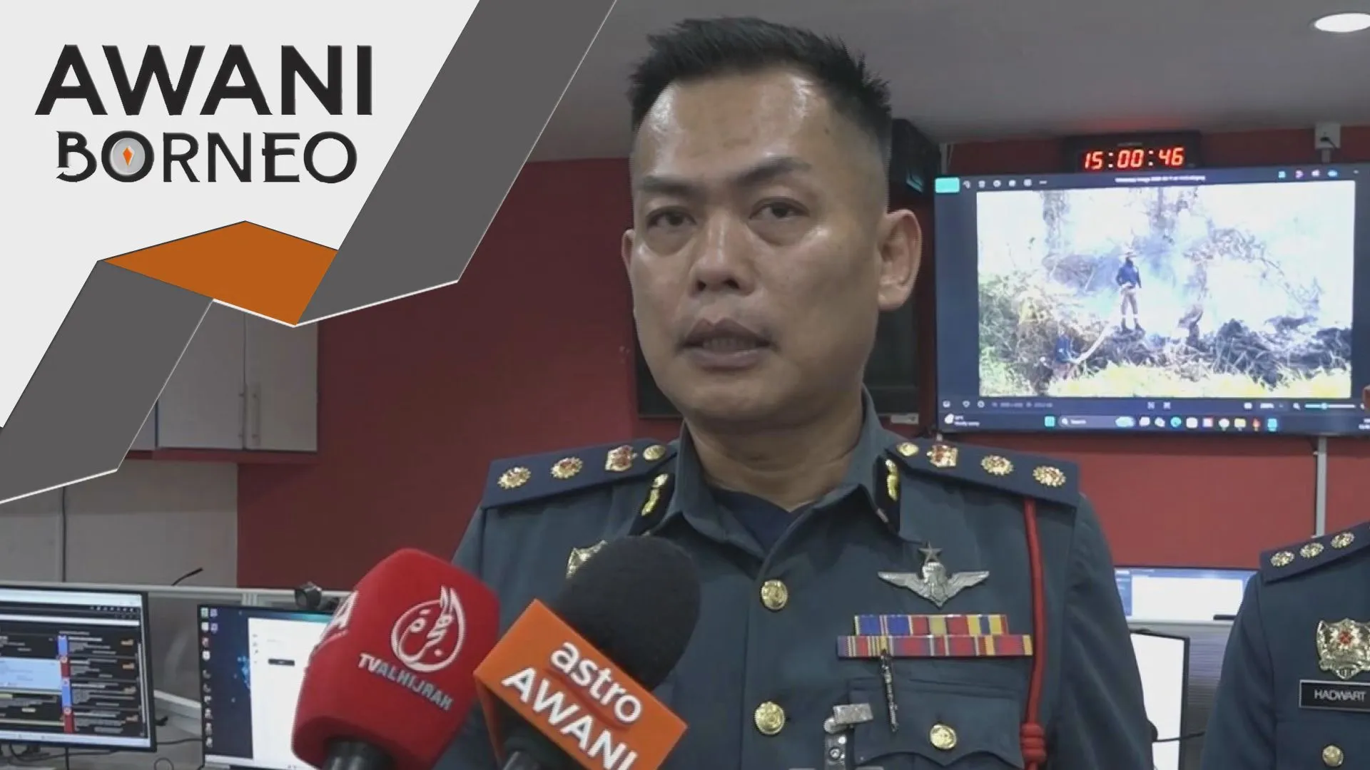 Operasi pemadaman dua kebakaran hutan di Sarawak diteruskan