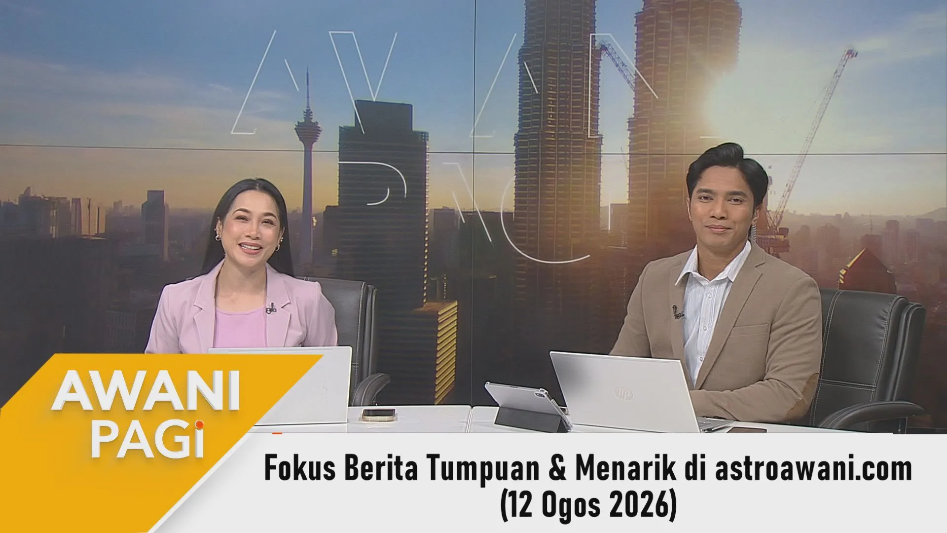 AWANI Pagi: Berita tumpuan & menarik di astroawani.com [12 Ogos 2026]
