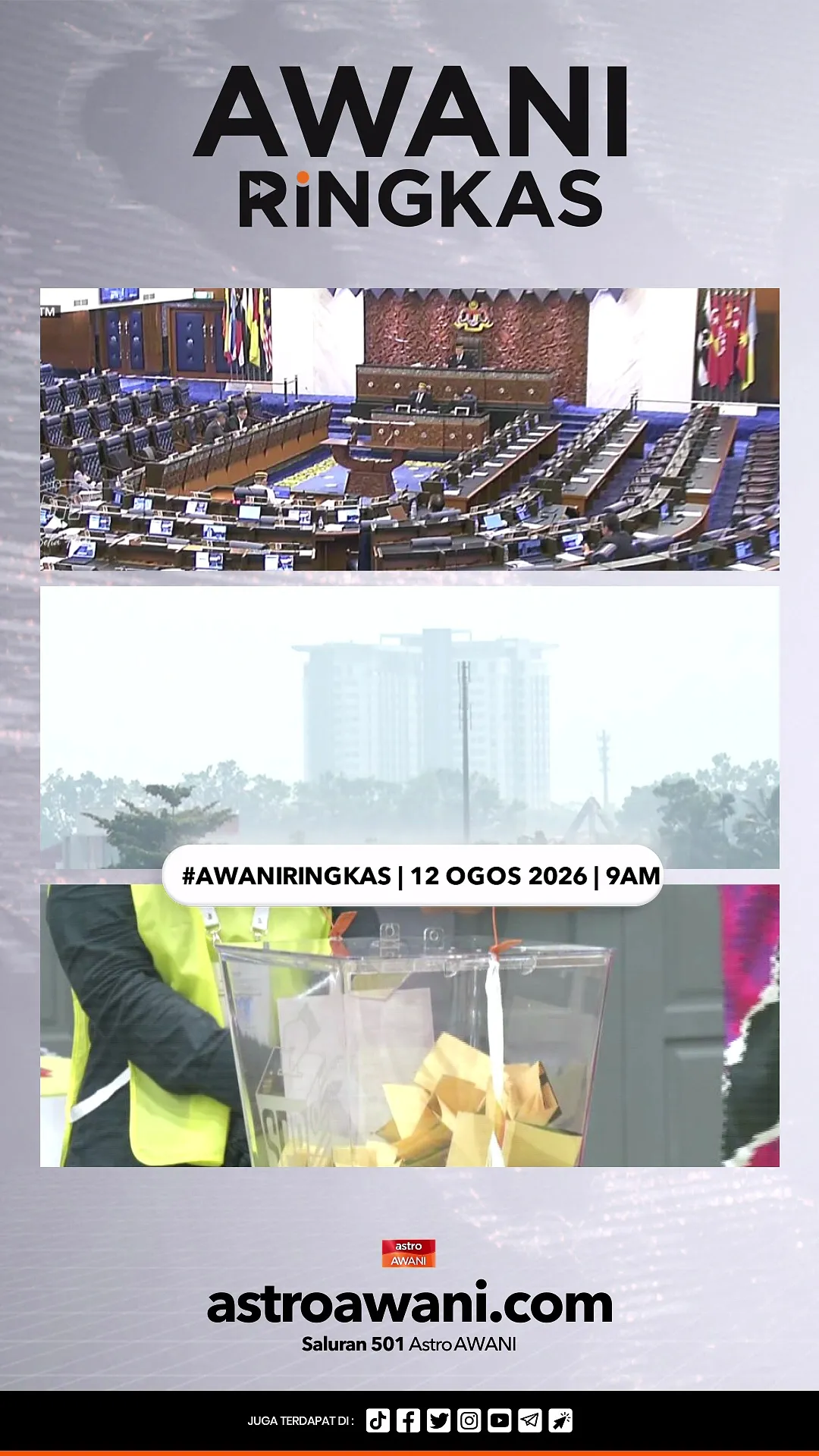 #AWANIRingkas 12 Ogos 2026 | 9AM