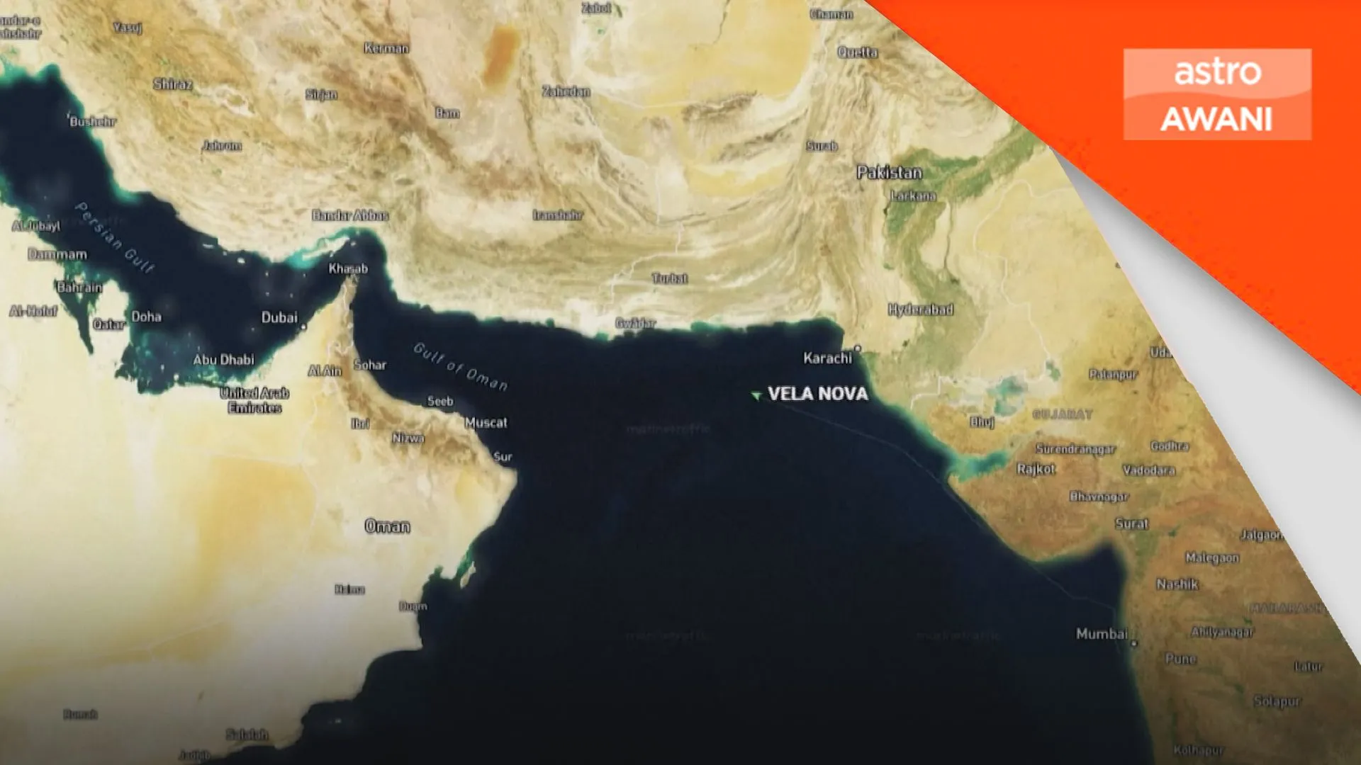AS lumpuhkan kapal kargo Panama yang didakwa langgar sekatan Iran