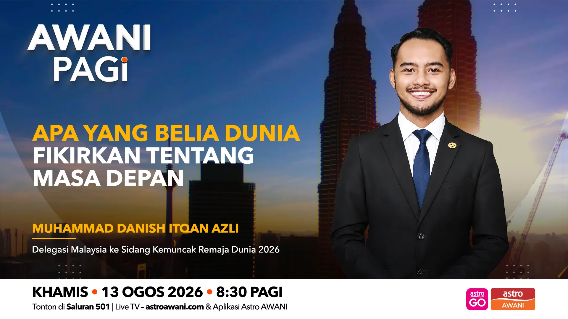 AWANI Pagi: Apa Suara Anak Muda Di Pentas Antarabangsa