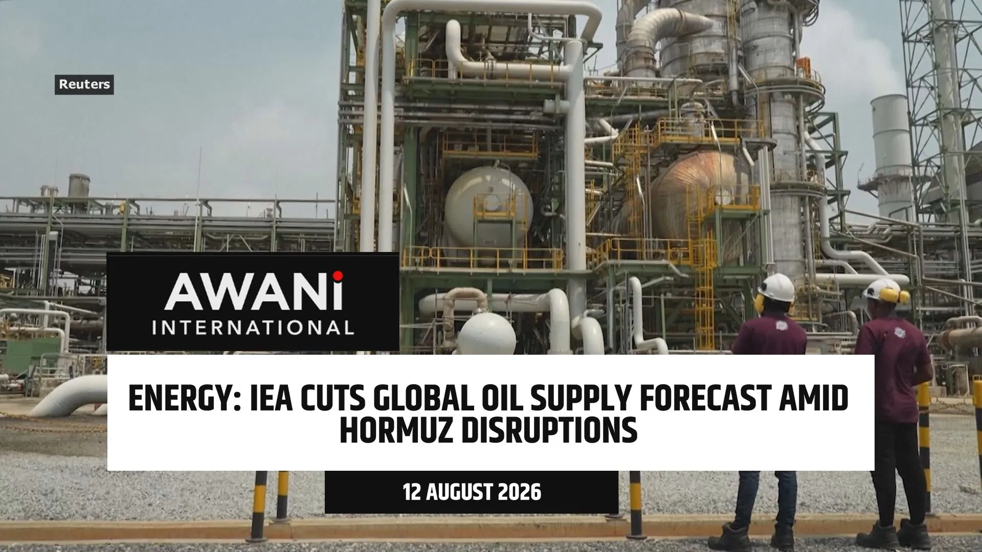 IEA cuts global oil supply forecast amid Hormuz disruptions