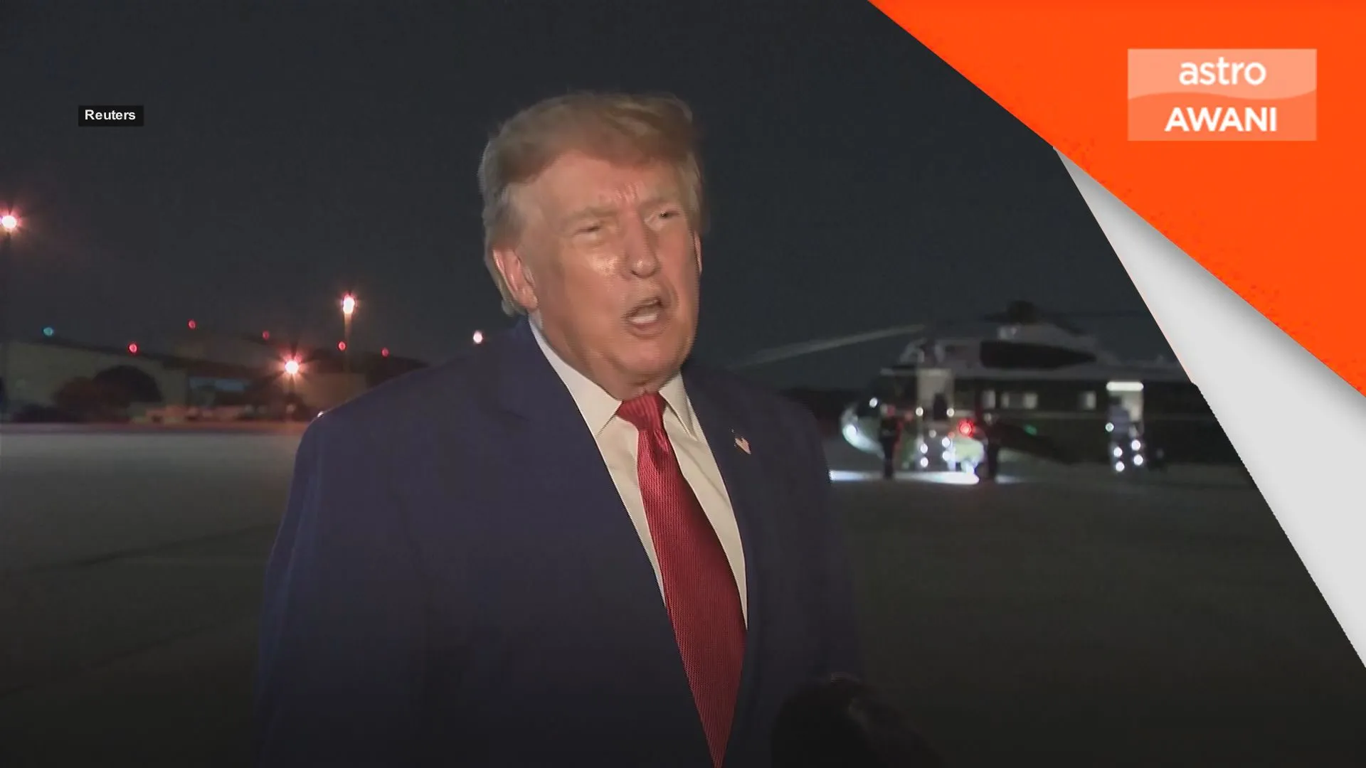 Pesawat rahsia lebih berisiko jadi sasaran - Trump