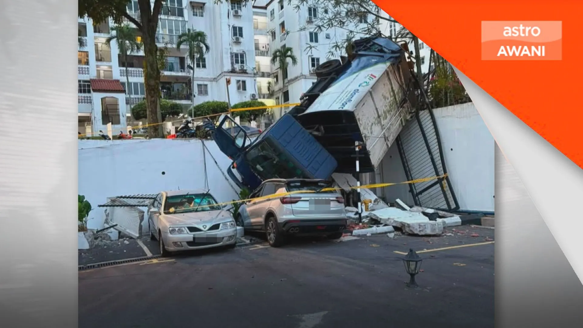 Lori rempuh pagar: Alam Flora beri kerjasama penuh