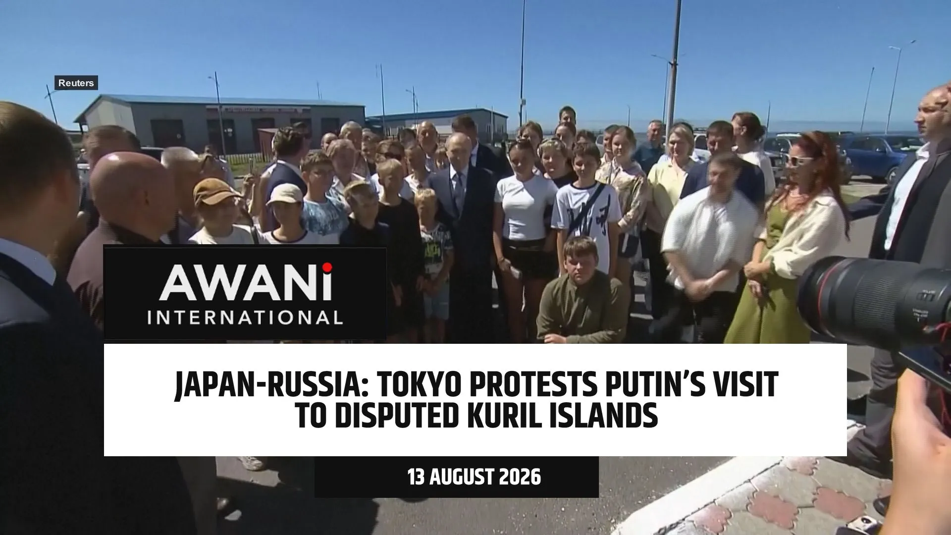 Japan-Russia: Tokyo protests Putin’s visit to disputed Kuril Islands