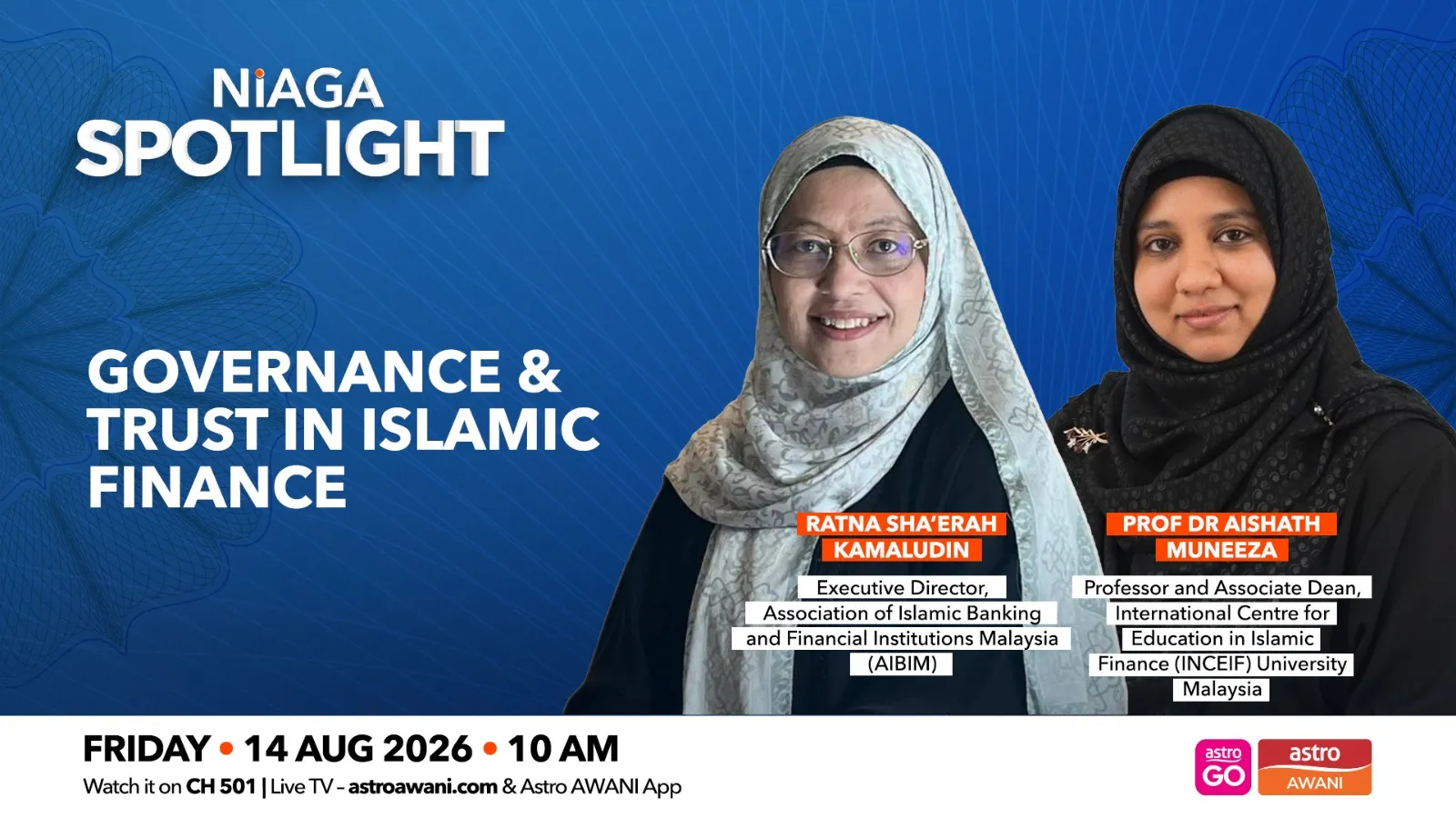 Niaga SPOTLIGHT: Governance & Trust in Islamic Finance