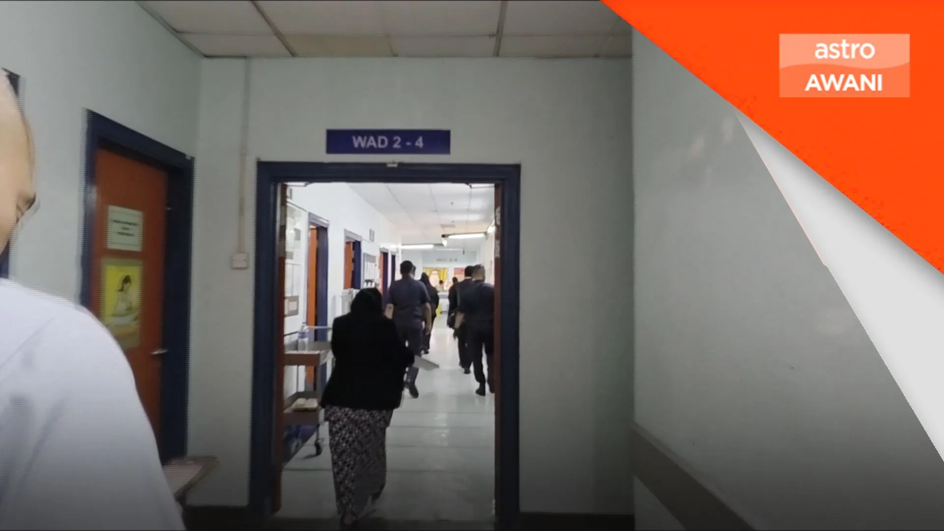 Pesara tentera didakwa di hospital, noda dua anak kandung