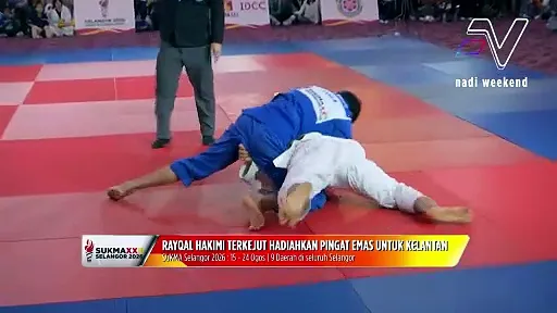Atlet Judo Kelantan, Rayqal Hakimi raih pencapaian manis dengan raih emas dalam kategori bawah 73KG