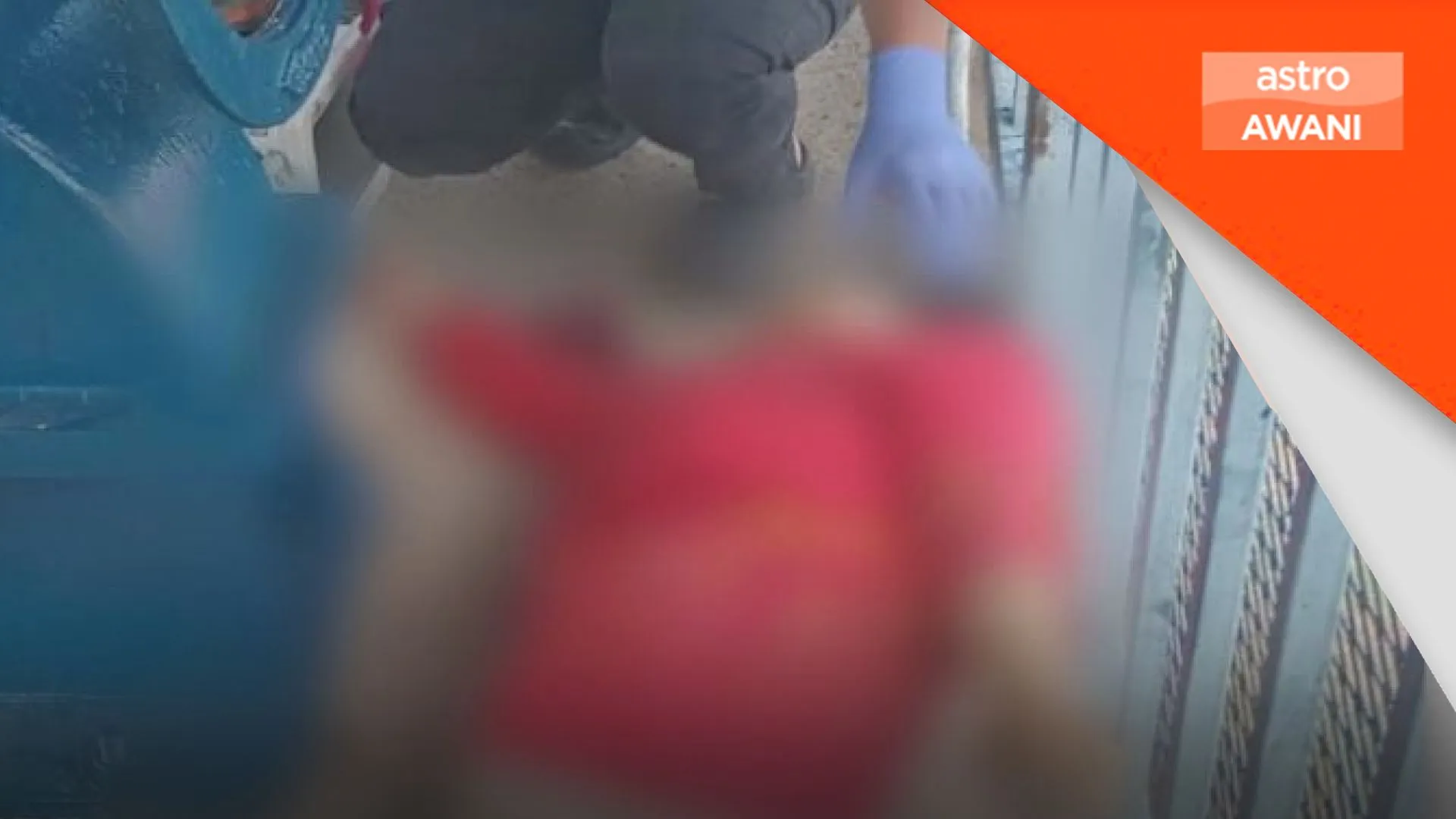 Pekerja JPS maut tudung terbelit 'roll gate'  kunci air
