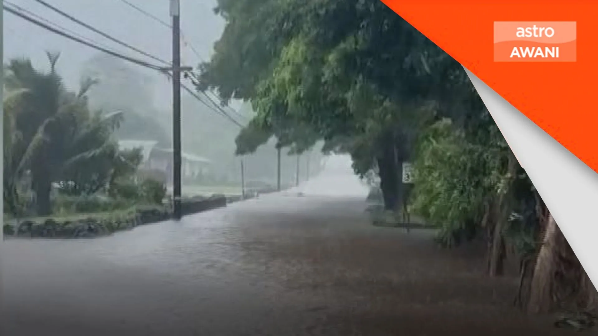 Ribut kuat cetus banjir di Hawaii, satu kematian dilaporkan